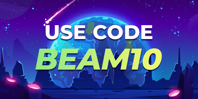 Use Code BEAM10
